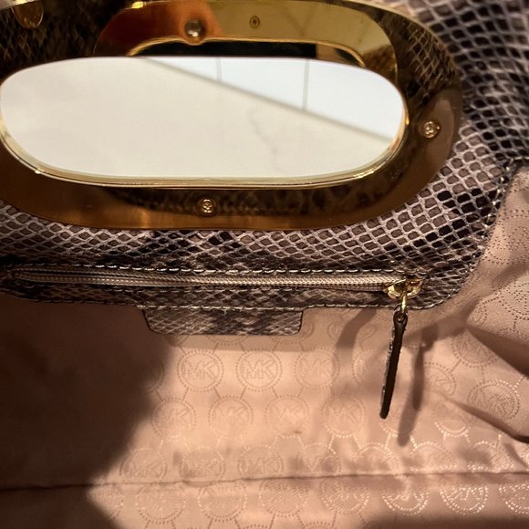 MICHAEL by Michael Kors python clutch - Picture 11 of 11